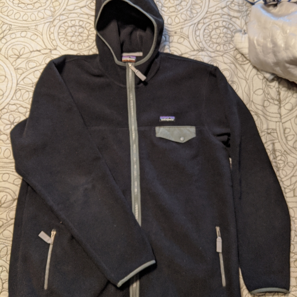 Patagonia Synchilla Hoody. Snap T Hoodie. Men’s XL. Black.